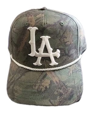 MAD Engine Camouflage NY Rope-Trim Cap - Green/Brown
